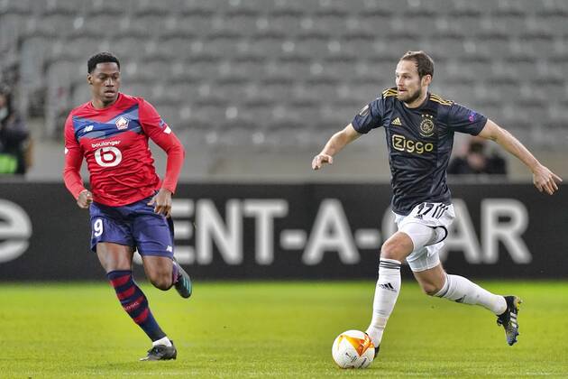 Football, EL, OSC Lille - Ajax Amsterdam