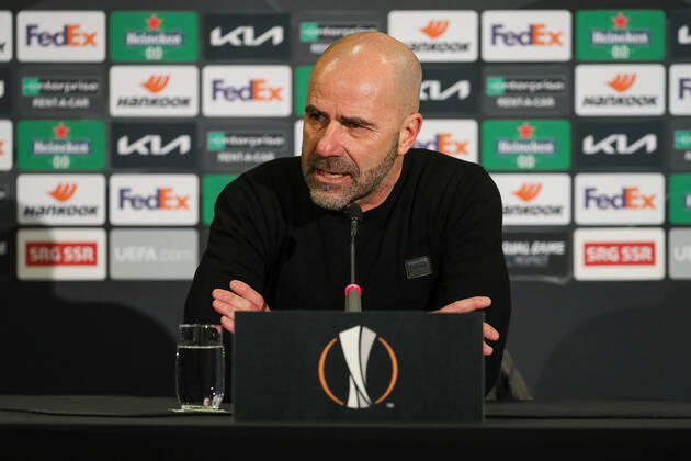 Football, EL, BSC Young Boys Bern - Bayer 04 Leverkusen, Post-match press conference
