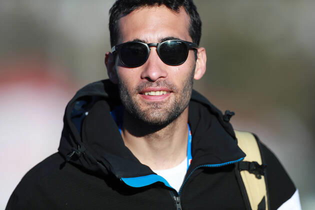 21st February 2021; Cortina d Ampezzo, Italy; FIS Alpine World Ski Championships 2021 Cortina Men s Slalom; Martin Fourcade French Olympic Champion attends the event  ActionPlus12268914 PierrexTEYSSOT