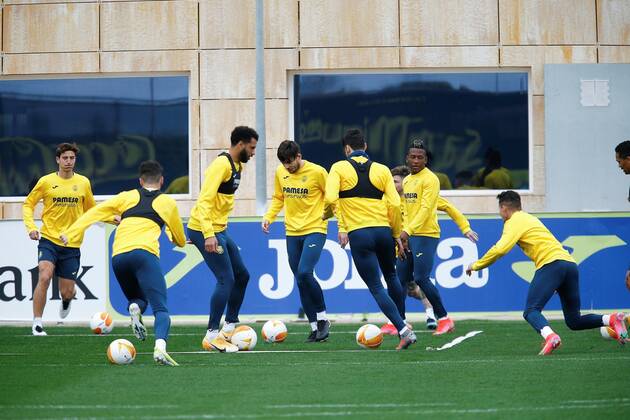 Football, EL, FC Villarreal Training