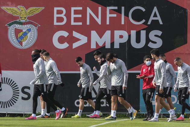 Football, EL, Benfica Lisbon Training