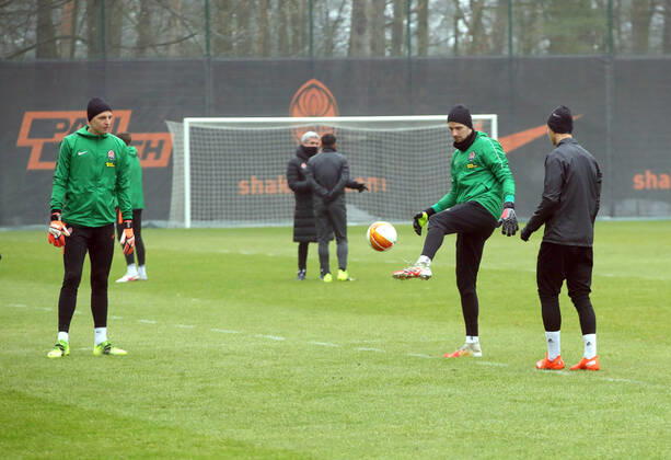 Football, EL, Shakhtar Donetsk Training