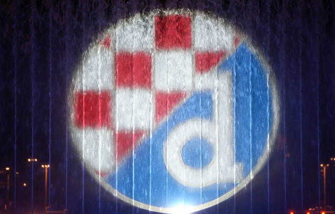 Football, EL, Dinamo Zagreb projection on the occasion of the match against FK Krasnodar