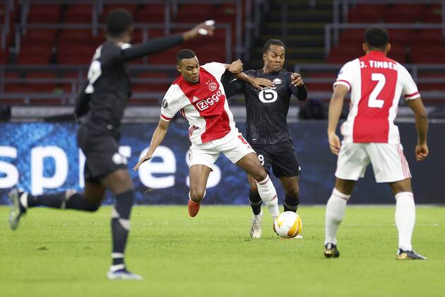 Football, EL, Ajax Amsterdam - OSC Lille