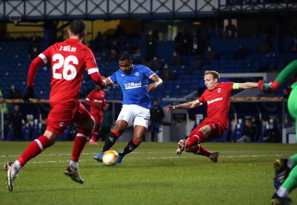 Football, EL, Glasgow Rangers - Royal Antwerp