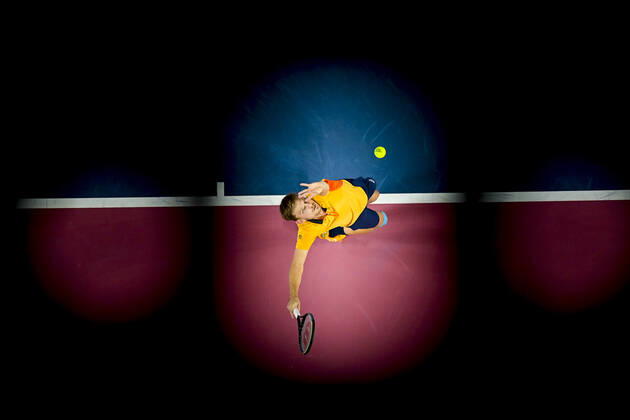 Tennis, ATP Tournament in Montpellier