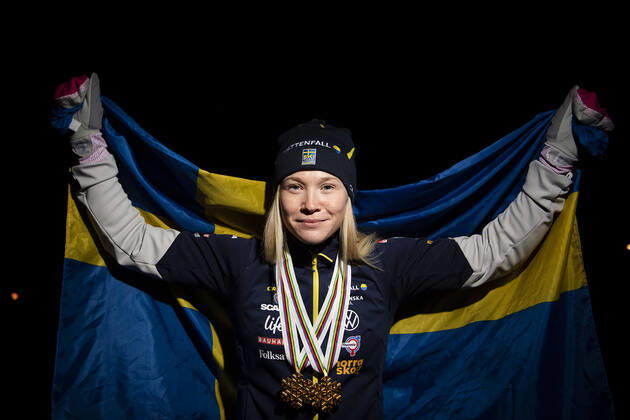 Nordische Ski WM in Oberstdorf, Langlauf, Team Sprint Damen, Siegerehrung