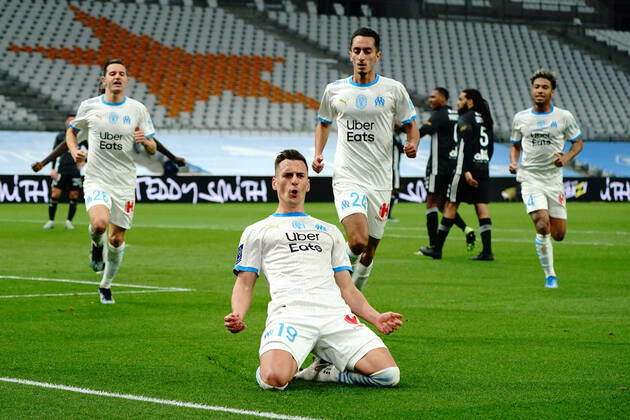 FOOTBALL : Olympique de Marseille vs Olympique Lyonnais - Ligue 1 Uber Eats - Marseille - 28 02 2021 NorbertScanella PanoramiC