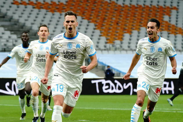 FOOTBALL : Olympique de Marseille vs Olympique Lyonnais - Ligue 1 Uber Eats - Marseille - 28 02 2021 NorbertScanella PanoramiC
