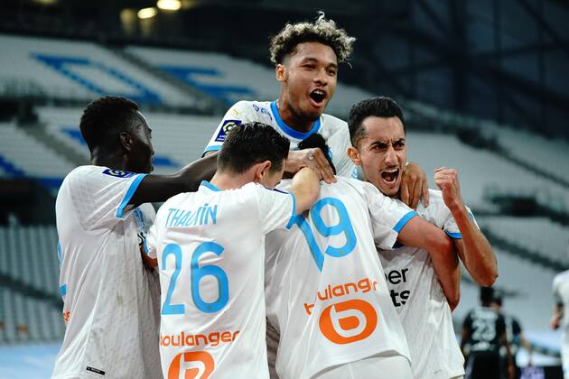 FOOTBALL : Olympique de Marseille vs Olympique Lyonnais - Ligue 1 Uber Eats - Marseille - 28 02 2021 NorbertScanella PanoramiC