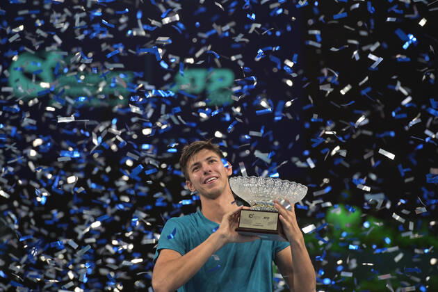 Tennis, Alexei Popyrin wins the ATP tournament in Singapore