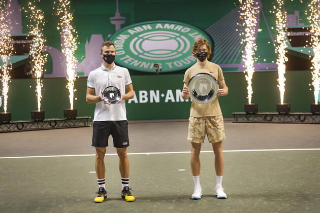 Tennis, ATP Tournament in Rotterdam
