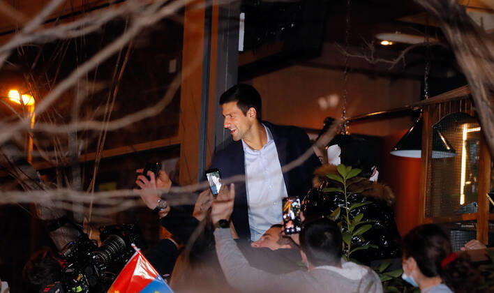Tennis, Novak Djokovic hailed for new world number one record in Belgrade