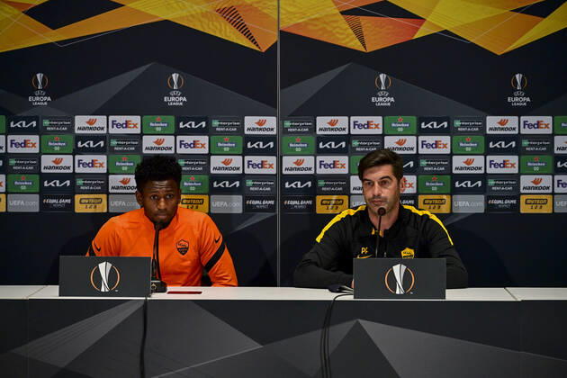 Football, EL, AS Roma Press Conference