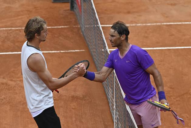 Tennis, Rafael Nadal zweifelt an Alexander Zverevs mentaler Stärke - Archivbilder