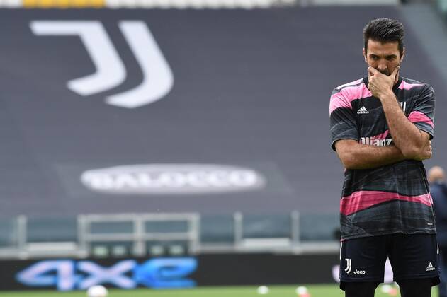 Sport Bilder des Tages IPP20210515 Football - soccer: Serie A, Juventus Turin - Inter Mailand, gianluigi buffon (Verwendung nur in Deutschland - GERMANY ONLY) *** IPP20210515 Football soccer Serie A, Juventus Turin Inter Milan, gianluigi buffon use only in Germany GERMANY ONLY 