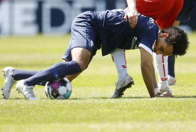 09 05 2021, Football season 2020 21 2 Bundesliga, 32 Matchday, VFL Bochum Jahn Regensburg 5 1 Herbert BOCKHORN VFL