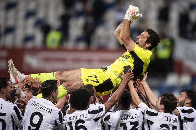 Sport Bilder des Tages Reggio Emilia 19 05 2021 - finale Coppa Italia Atalanta-Juventus foto Image nella foto: Gianluigi Buffon 
