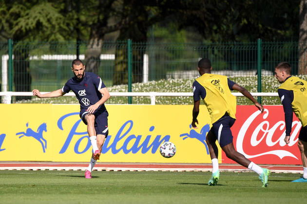 19 KARIM BENZEMA (FRA) FOOTBALL : Equipe de France - Entrainement - UEFA EURO, EM, Europameisterschaft,Fussball 2020 - 30 05 2021 AnthonyBIBARD FEP Panoramic