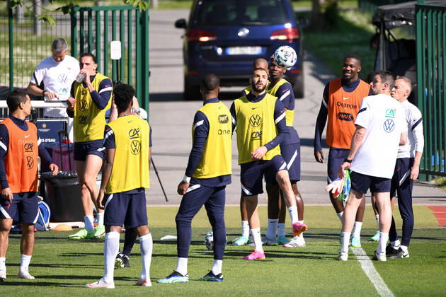 19 KARIM BENZEMA (FRA) FOOTBALL : Equipe de France - Entrainement - UEFA EURO, EM, Europameisterschaft,Fussball 2020 - 31 05 2021 AnthonyBIBARD FEP Panoramic