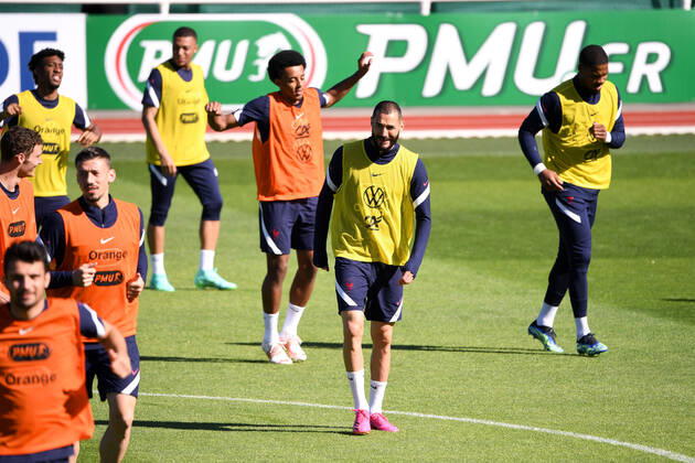 19 KARIM BENZEMA (FRA) FOOTBALL : Equipe de France - Entrainement - UEFA EURO, EM, Europameisterschaft,Fussball 2020 - 31 05 2021 AnthonyBIBARD FEP Panoramic