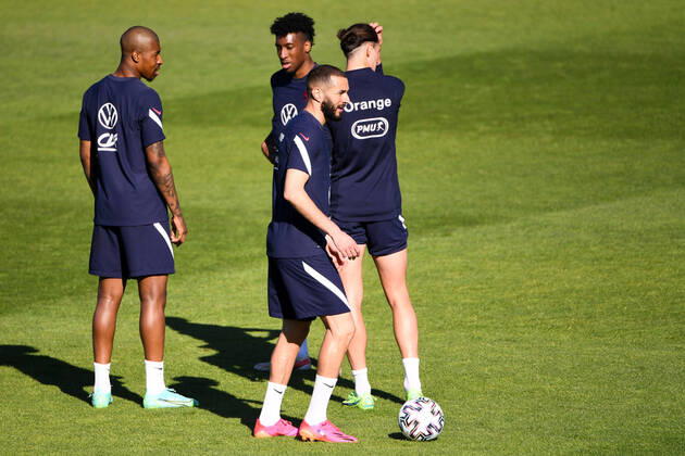 19 KARIM BENZEMA (FRA) FOOTBALL : Equipe de France - Entrainement - UEFA EURO, EM, Europameisterschaft,Fussball 2020 - 31 05 2021 AnthonyBIBARD FEP Panoramic
