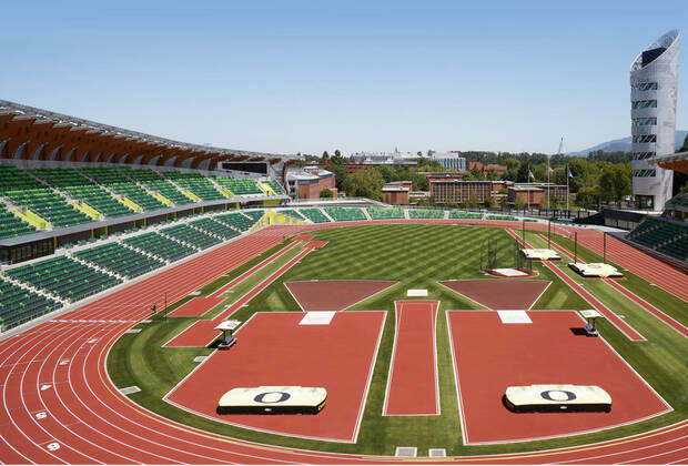 Athletics, World Cup 2022, Sports venue, Hayward Field in Eugene, Oregon, USA