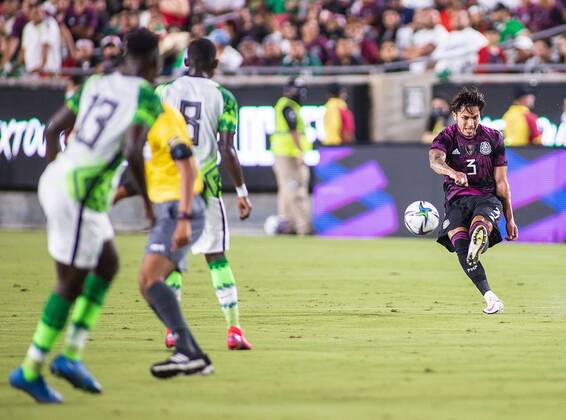 Football, Mex Tour, Mexico - Nigeria