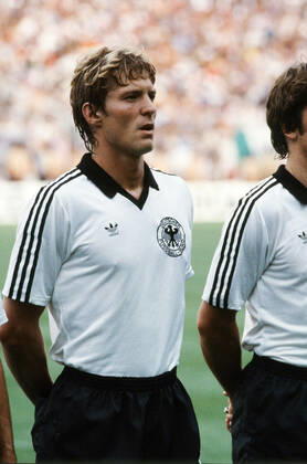 11 07 82 Italy Germany Spain, Madrid, 11 07 1982, Football, FIFA World Cup 1982 in Spain, Final, Italy FRG Germany DFB 3 1 Karlheinz Förster Germany
