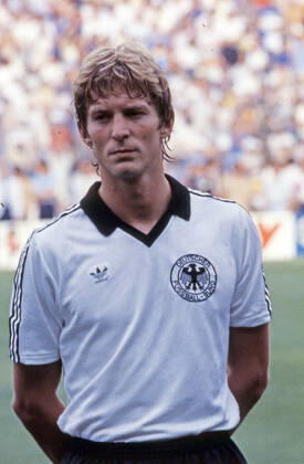 11 07 82 Italy Germany Spain, Madrid, 11 07 1982, Football, FIFA World Cup 1982 in Spain, Final, Italy FRG Germany DFB 3 1 Karlheinz Förster Germany