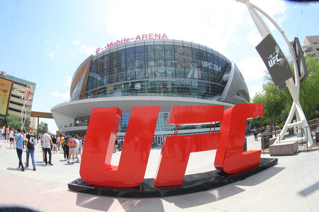 UFC 264, T-Mobile Arena, Las Vegas, Nevada, USA 10 7 2021 Dustin Poirier vs Conor McGregor A view of T-Mobile Arena ahead of the fight A view of T-Mobile Arena ahead of the fight 10 7 2021  Copyright: x INPHO TomxHoganx UFC264_506_Hoganphotos
