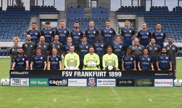 Fußball, RL Südwest, FSV Frankfurt Porträttermin 2021 2022