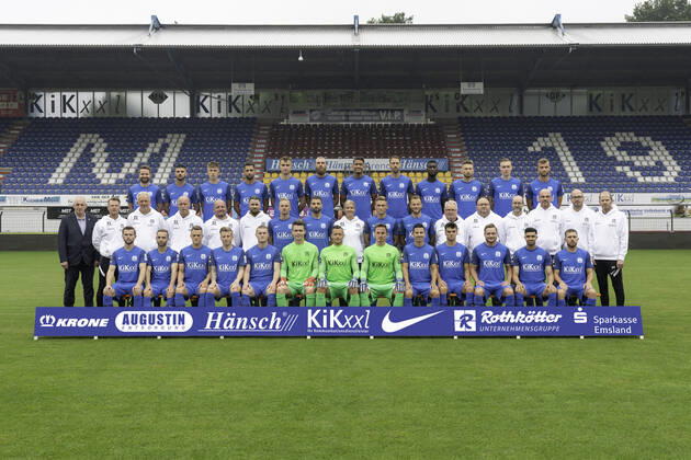 Fußball, 3. Liga, SV Meppen Porträttermin 2021 2022