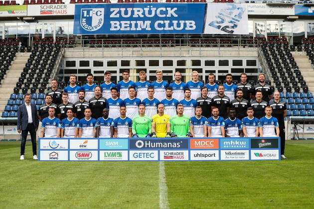Fußball, 3. Liga, 1. FC Magdeburg Porträttermin 2021 2022