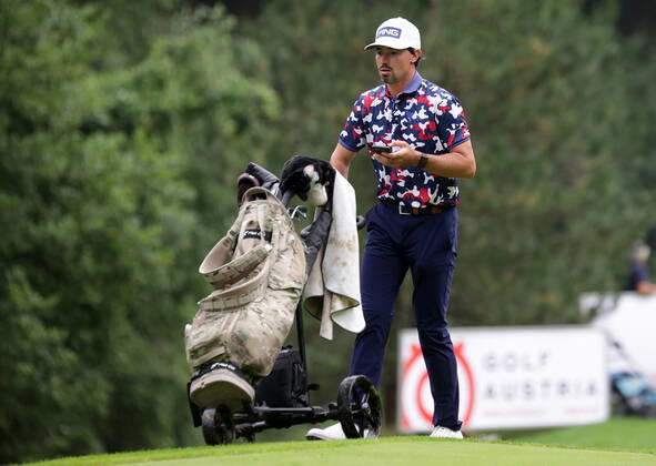 GOLF - EURAM Bank Open 2021 RAMSAU,AUSTRIA,18.JUL.21 - GOLF - EURAM Bank Open 2021, GC Adamstal. Image shows Paul Peterson (USA).  GEPAxpictures xWalterxLuger