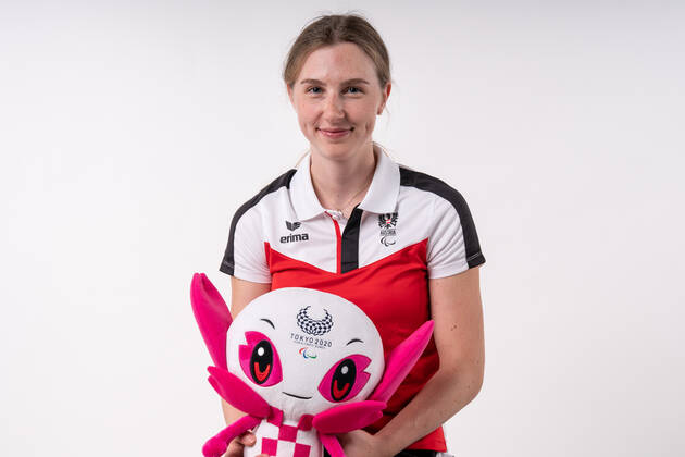 PARALYMPICS - OEPC, equipping Tokyo 2020 VIENNA,AUSTRIA,21.JUL.21 - PARALYMPICS - OEPC, equipping Paralympic Summer Games Tokyo 2020. Image shows Valentina Strobl (AUT). GEPAxpictures xJohannesxFriedl