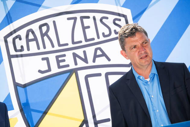 Fußball, RL Nordost, FC Carl Zeiss Jena, Trikot-Präsentation