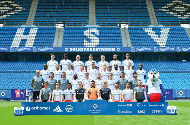 Fußball, 2. BL, Hamburger SV Porträttermin 2021 2022