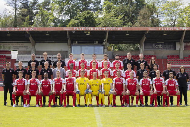 Fußball, 3. Liga, FC Würzburger Kickers Porträttermin 2021 2022