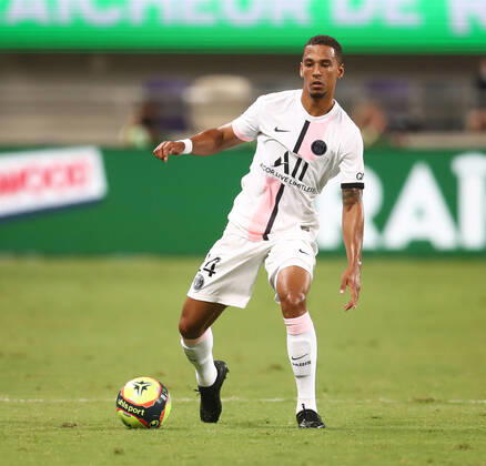French Super Cup 2021 (Trophee Des Champions) - PSG Vs Lille Thilo Kehrer during the French Champions Trophy (Trophee des Champions) final football match between Paris Saint-Germain (PSG) and Lille (LOSC) at the Bloomfield Stadium in Tel Aviv, Israel, on August 1, 2021. Tel Aviv Israel jebarah-notitle210801_npLlS Copyright: xRaddadxJebarahx