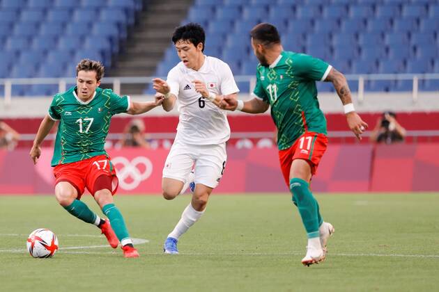 Tokyo 2020 in 2021, Mens football, Match for 3rd place, Mexico - Japan