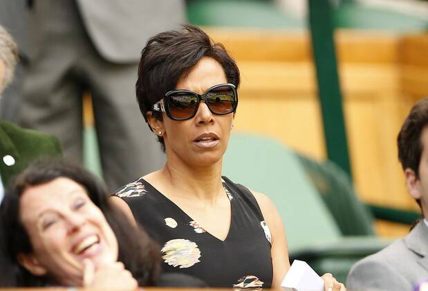 Athletics, Olympic champion Kelly Holmes celebrates her coming out, archive images