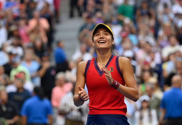 2021 US Open Woman s Single Final Emma Raducanu GBR Woman s Single Champion 2021
