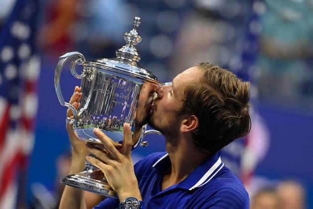 2021 US Open Men s Single Final Winner Daniil Medvedev ,Russia