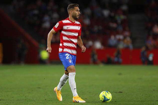 Granada CF v Real Betis - La Liga Santander Ruben Rochina, of Granada CF during the La Liga match between Granada CF and Real Betis at Nuevo Los Carmenes Stadium on September 13, 2021 in Granada, Spain. Granada Granada Spain camaramartinez-granadac210913_npe3y  Copyright: xÃlexxCamarax