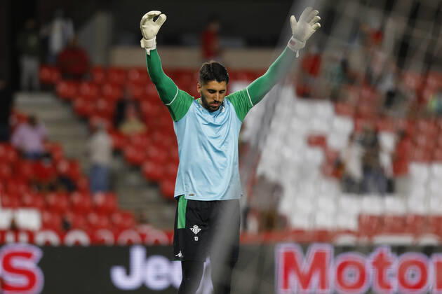 Granada CF v Real Betis - La Liga Santander Rui Silva, of Real Betis during the La Liga match between Granada CF and Real Betis at Nuevo Los Carmenes Stadium on September 13, 2021 in Granada, Spain. Granada Granada Spain camaramartinez-granadac210913_npR92  Copyright: xÃlexxCamarax