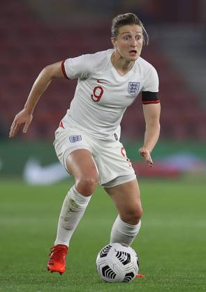 Southampton, England, 17th September 2021. Ellen White of England during the FIFA 2023 Women s World Cup Qualifying match at St Mary s Stadium, Southampton. Picture credit should read: Paul Terry Sportimage EDITORIAL USE ONLY. No use with unauthorised audio, video, data, fixture lists, club league logos or live services. Online in-match use limited to 120 images, no video emulation. No use in betting, games or single club league player publications. SPI-1202-0082