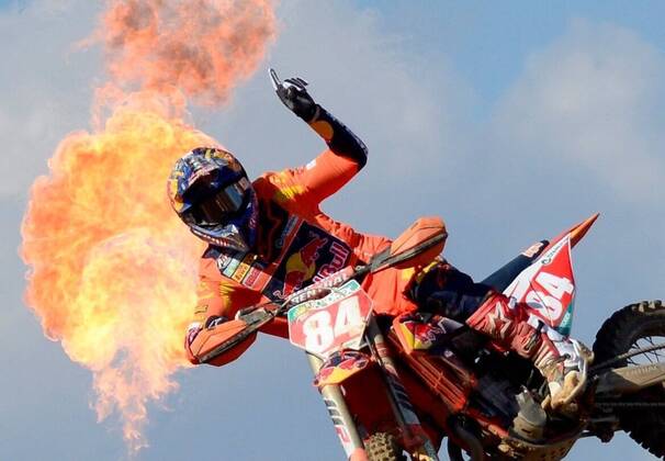 Bilder des Jahres 2021, Sport 10 Oktober Sport Themen der Woche KW41 Sport Bilder des Tages Dutch rider Jeffrey Herlings (KTM) competes in men s MXGP category of Spain Motocross GP race in the town of Arroyomolinos, central Spain, 17 October 2021. Motocross Spain GP race !ACHTUNG: NUR REDAKTIONELLE NUTZUNG!  Copyright: xVíctorxLerenax GRAF4313 20211017-2f49a2a86312e8addde37dcdac0d44a37475e822