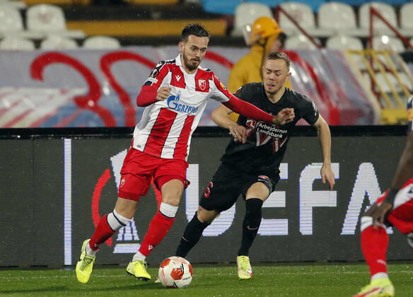 Football, EL, Red Star Belgrade - FC Midtjylland