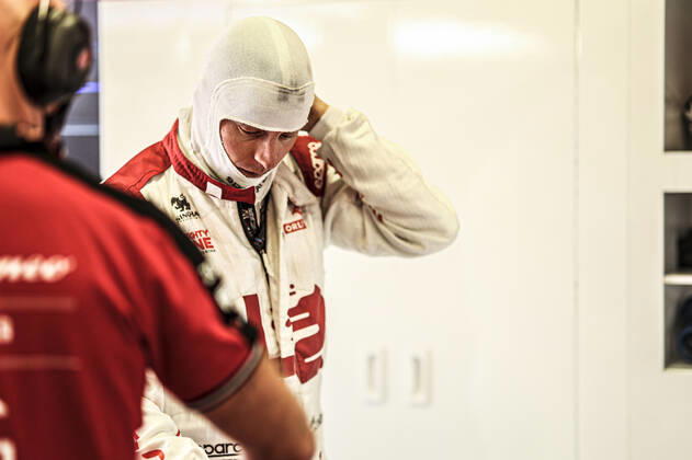 RAIKKONEN Kimi (fin), Alfa Romeo Racing ORLEN C41, portrait during the Formula 1 Gran Premio De La Ciudad De Mexico 2021, Mexico City Grand Prix, 18th round of the 2021 FIA Formula One World Championship, WM, Weltmeisterschaft from November 5 to 7, 2021 on the Autodromo Hermanos Rodriguez, in Mexico City, Mexico - F1 - MEXICO CITY GRAND PRIX 2021 DPPI Panoramic  AV6_0777